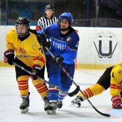 Digna derrota de España en el Pre-Olímpico de hockey hielo