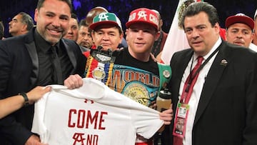 Mauricio Sulaimán: "La pelea Canelo Álvarez-GGG II no corre riesgo"