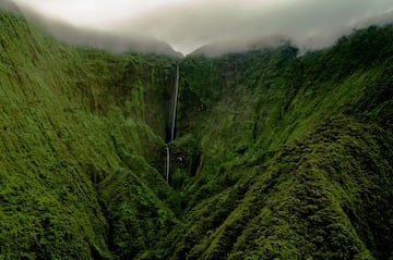 cascading waterfalls