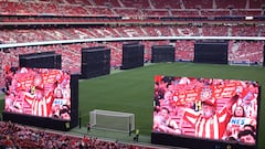 Pasión rojiblanca en el Metropolitano