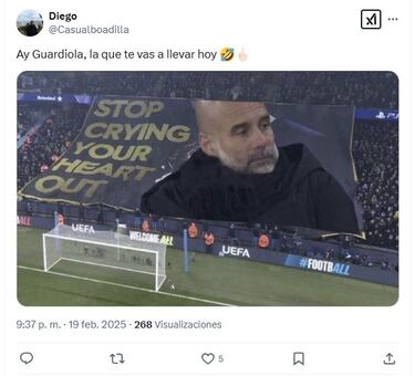 El madridismo no tiene piedad con el City con los memes del partido 