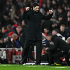 Arsenal cierra su mejor año calendario bajo el mando de Arteta en Premier League