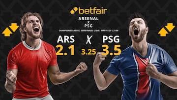 Arsenal vs. PSG: horario, dónde ver, pronósticos y cuadro