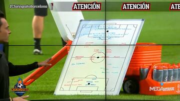 El Chiringuito capta la estrategia del Brest contra el Barça de manera surrealista