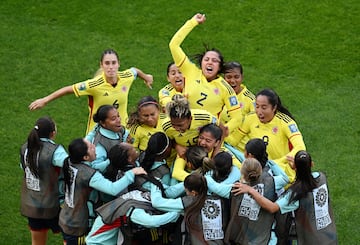 Mira las mejores imágenes del debut de la Selección Colombia en el Mundial Femenino de Australia y Nueva Zelanda ante Corea del Sur.