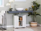 Amazon lanza el mueble de baño para el lavabo más elegante, sofisticado y barato de la temporada: cuesta solo 48,99 euros