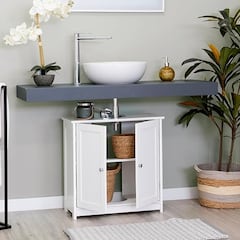 Amazon lanza el mueble de baño para el lavabo más elegante, sofisticado y barato de la temporada: cuesta solo 48,99 euros