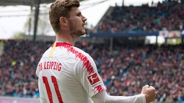 Timo Werner, jugador del RB Leipzig