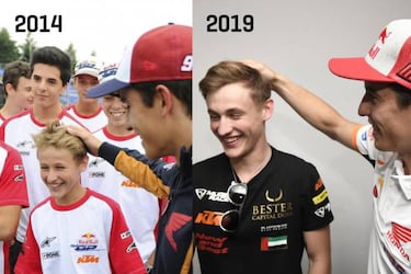 Masiá: "Soy fan de Márquez, pero le pedí una foto a Rossi"