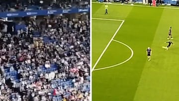 Los polémicos balonazos de Gavi y el Barça que calentaron a la afición del Espanyol