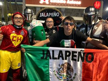 El color del México vs Canadá en el Estadio Azteca