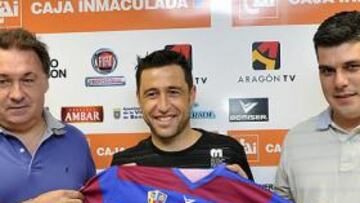 FICHAJE. Marcos jugará en el Huesca a las órdenes de Onésimo