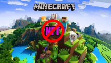 Minecraft prohíbe los NFT y la tecnología blockchain en el juego