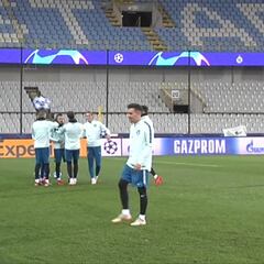 El Atleti engrasa la maquinaria para enfrentarse al Brujas