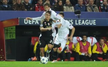 Paulo Dybala y Fernando Llorente.