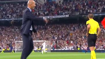 La reacción de Zidane al gol de Asensio: ¿fin de la BBC?