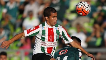 El jugador de Palestino, Agustin Farias,