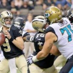 Drew Brees se despide de Nueva Orleans con un festival aéreo