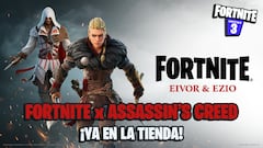 Cómo conseguir a Ezio y Eivor de Assassin's Creed en Fortnite
