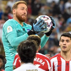 Oblak: "Estamos desesperados; hicimos un partido completo"