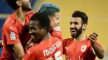 James, imparable: Doblete y asistencia con Al Rayyan