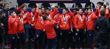 Así fue el recibimiento a la Roja Sub 20 tras lograr el primer lugar en los Odesur.