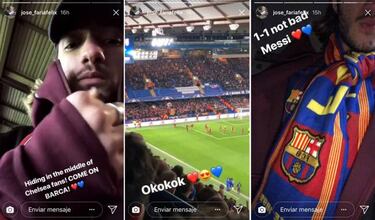 El hijo de Mourinho vuelve a generar polémica exhibiendo su barcelonismo