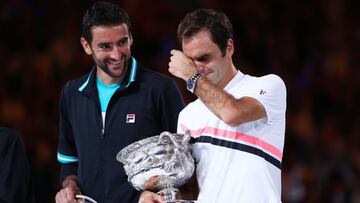 Federer vuelve a llorar en Melbourne, está vez de alegría