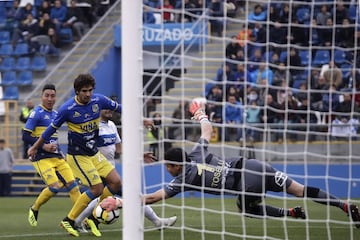 Cristopher Toselli regresó a San Carlos de Apoquindo y enfrentó a la UC por primera vez en su carrera.