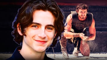 Timothée Chalamet Gladiator 2
