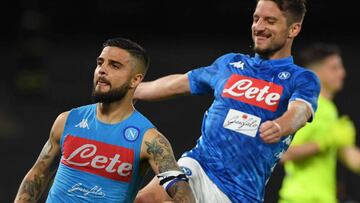 Insigne y Mertens