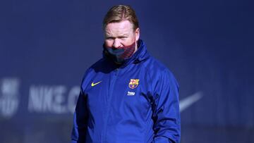 Koeman plays down talk of Barça league and cup double