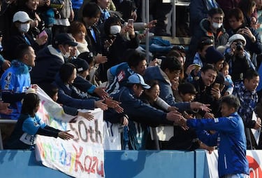 Japanese legend Kazuyoshi Miura plays on 50th birthday