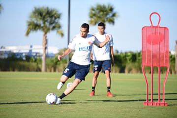 El equipo nacional está listo para el amistoso ante la Selección de Hernán Darío Gómez. Los dirigidos por Reinaldo Rueda realizaron trabajos tácticos en su último entrenamiento.