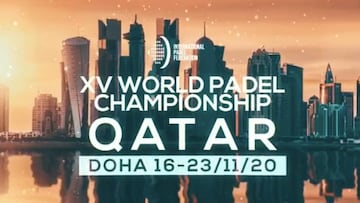 El Mundial de p&aacute;del 2020 se celebrar&aacute; en Qatar.