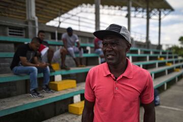 Colombian coach Seifar Apoza.