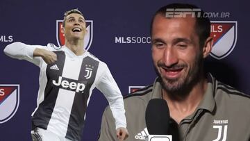 Chiellini desvela qué dijo a sus amigos con los rumores del fichaje de Cristiano