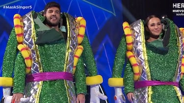 Un ex del Madrid, descubierto junto a su pareja en Mask Singer