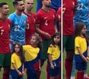 Ya es la imagen más bonita de la Euro: la secuencia de esta niña y Cristiano hay que verla
