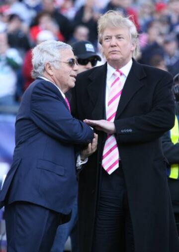 NFL | Robert Kraft, owner of the Patriots.