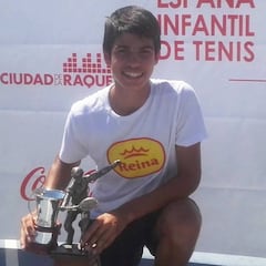 Carlos Alcaraz: un español en el U14 Invitational de Lacoste