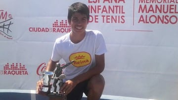 Carlos Alcaraz: un español en el U14 Invitational de Lacoste