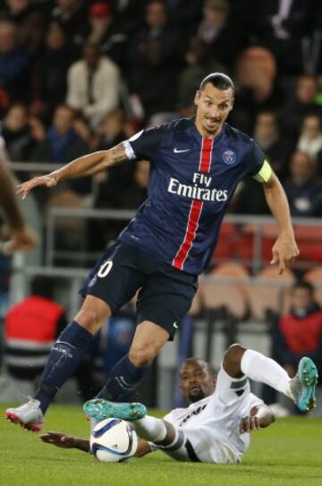 Zlatan Ibrahimovic. París Saint-Germain.