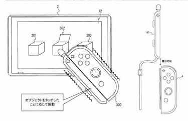 Nintendo patenta un lápiz táctil acoplable a los Joy-Con de Nintendo Switch