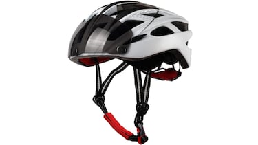 Tenemos un casco de bicicleta con visera compatible con gafas, luces led de señalización y en 12 colores