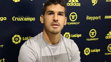 Garrido, jugador del Cádiz