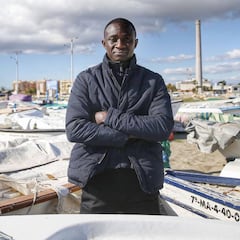 Oumar Diakite llegó en patera y ahora pelea por entrar en El Palo