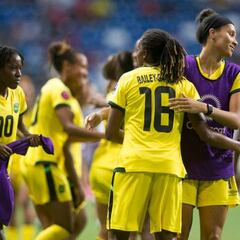 Jamaica venció a Costa Rica y se quedó con el tercer lugar de Concacaf Femenil