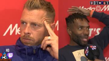 Mofa en redes con lo que hizo el cámara a Jota Jordi tras el gol del Mónaco