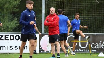 Calero, contento con la primera semana de entrenamientos